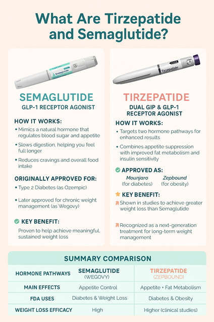 What Are Tirzepatide And Semaglutide by Dr Glen Lyle